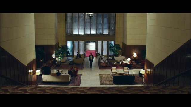 Video Reference: Lobby, Building, Lighting, Architecture, Interior design, House, Room, Person