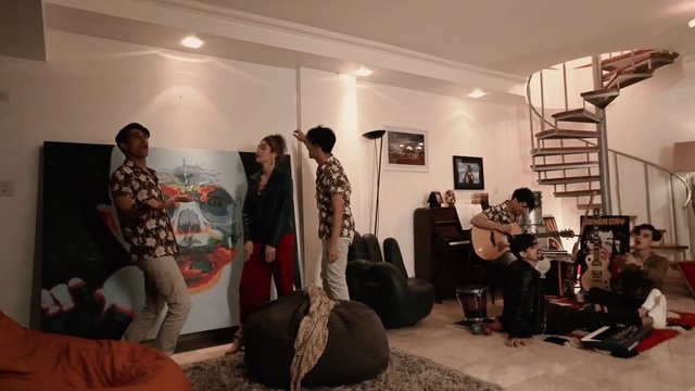 Video Reference: Room, Event, Interior design, Living room