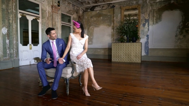 Video Reference: photograph, dress, ceremony, bride, event, fashion, wedding, groom, wedding reception, fun