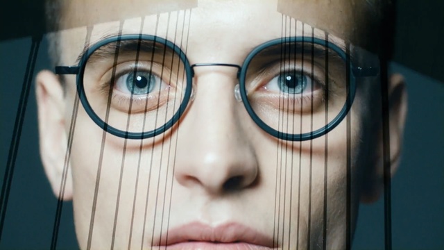 Video Reference: glasses, face, eyebrow, eyewear, vision care, nose, eye, head, close up, forehead