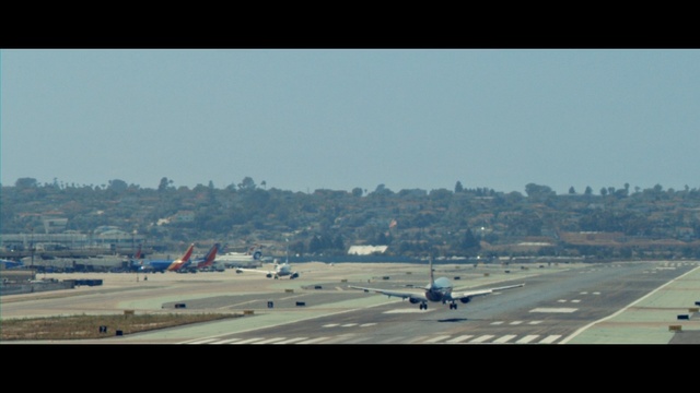 Video Reference: Air travel, Airport, Runway, Airline, Aviation, Airplane, Takeoff, Airport apron, Airliner, Vehicle