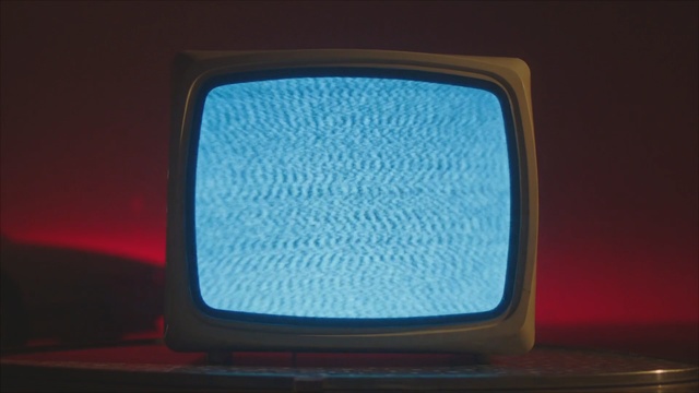 Video Reference: Blue, Screen, Television, Media, Analog television, Television set, Technology