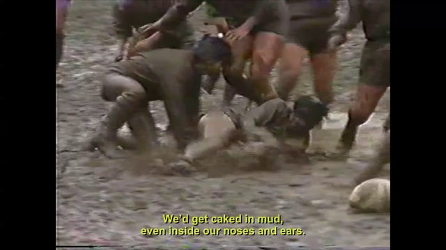 Video Reference: Human, Mud, Wildlife, Photo caption, Working animal, Elephant, Person