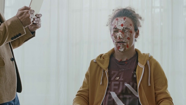 Video Reference: Zombie, Human, Fictional character, Fiction, Visual arts, Flesh, Art