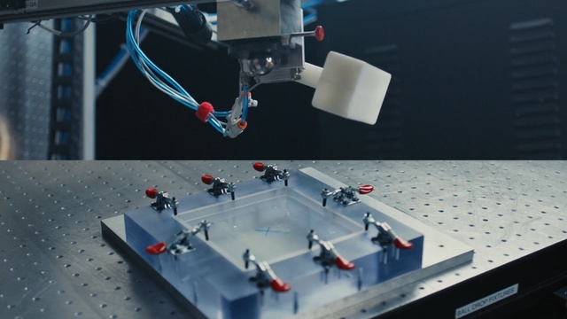 Video Reference: technology, product, machine, space, product, Person