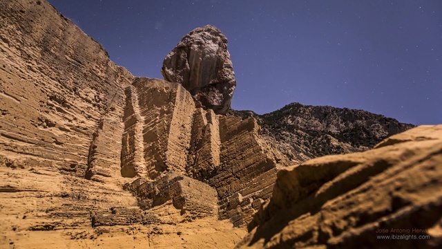 Video Reference: rock, sky, wilderness, badlands, mountain, geology, formation, wadi, terrain, landscape