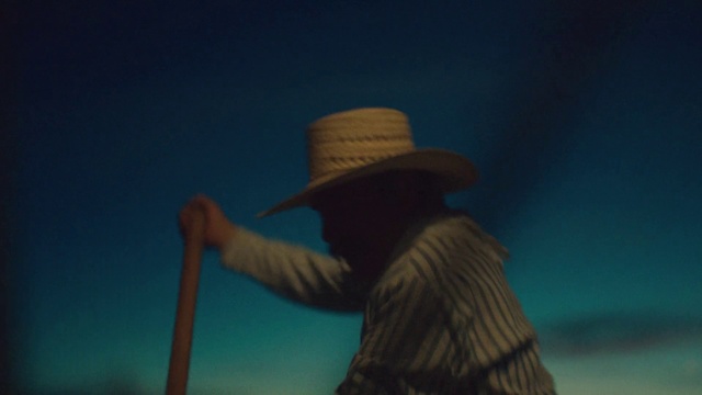 Video Reference: Blue, Sky, Headgear, Cowboy hat, Hat, Cloud