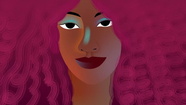 Video Reference: Face, Lip, Nose, Red, Pink, Eyebrow, Head, Illustration, Cartoon, Art