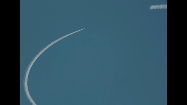 Video Reference: sky, atmosphere, crescent, daytime, line, moon, computer wallpaper, font, space