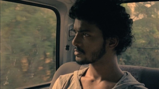 Video Reference: black hair, facial hair, screenshot, film, Person