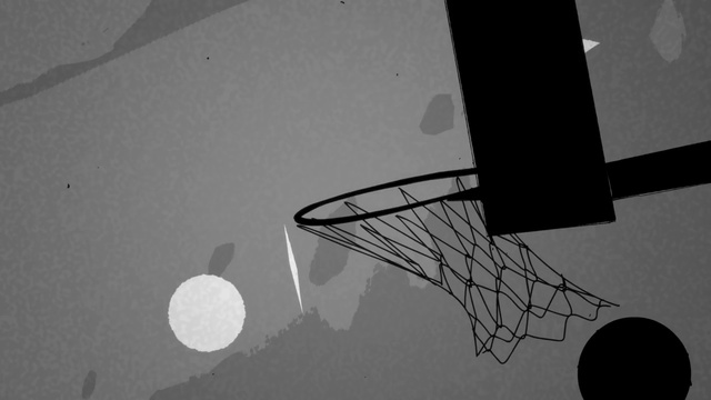 Video Reference: White, Black-and-white, Monochrome, Monochrome photography, Basketball, Architecture, Photography, Illustration, Drawing, Style