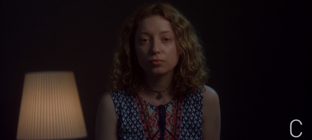 Video Reference: hair, girl, darkness, night, scene, facial hair, midnight, portrait, screenshot, Person