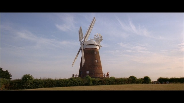 Video Reference: windmill, mill, sky, cloud, field, wind, prairie, building, grassland, energy