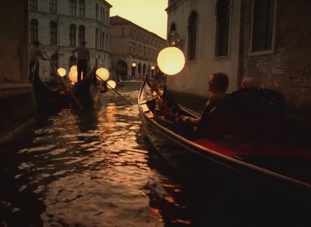 Video Reference: Waterway, Gondola, Boat, Vehicle, Lighting, Night, Canal, Water, Evening, Watercraft