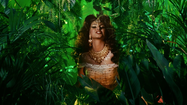 Video Reference: Green, People in nature, Nature, Jungle, Lady, Natural environment, Vegetation, Beauty, Tree, Forest