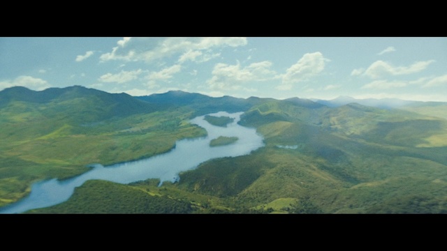 Video Reference: highland, water resources, nature reserve, sky, mount scenery, wilderness, vegetation, atmosphere, ridge, hill station