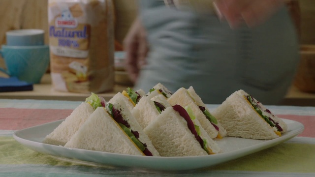 Video Reference: Food, Dishware, Ingredient, Recipe, Tramezzino, Baked goods, Dish, Cuisine, Produce, Cooking