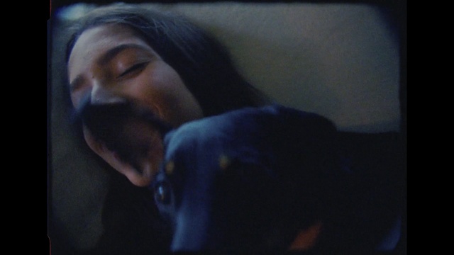 Video Reference: face, nose, darkness, mouth, human, screenshot, midnight, scene, night, girl