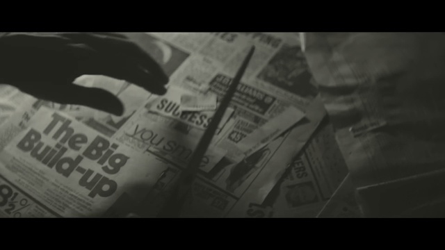 Video Reference: text, black, white, black and white, monochrome photography, font, photography, monochrome, screenshot, darkness