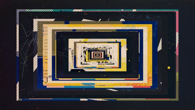 Video Reference: blue, picture frame, space, art, font