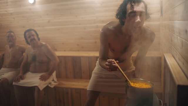 Video Reference: Barechested, Photography, Sauna, Chest