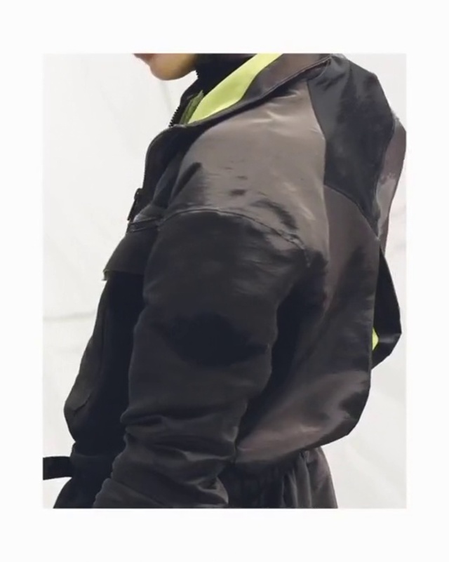 Video Reference: Clothing, Jacket, Outerwear, Sleeve, Coat, Hood, Windbreaker, Leather, Leather jacket, Blazer