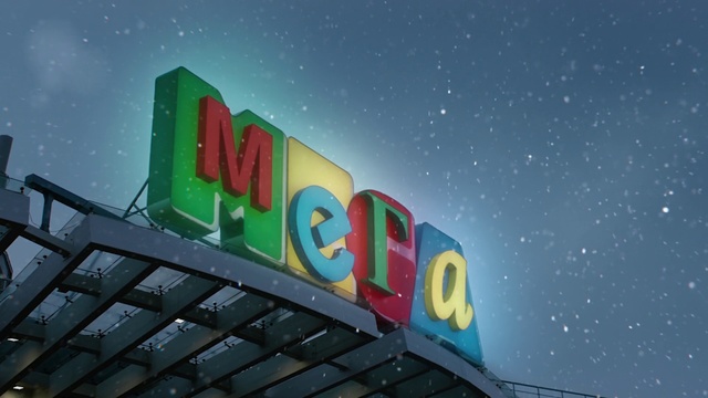 Video Reference: Sky, Font, Aurora, Night, Graphics, Signage, Architecture, Space, Logo, Animation