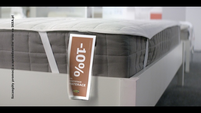 Video Reference: Furniture, Material property, Font, Linens, Brand, Mattress, Bed, Logo