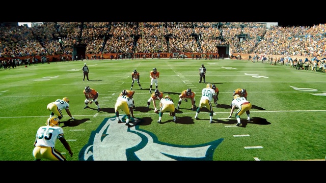 Video Reference: sport venue, player, green, sports, stadium, football player, team sport, grass, games, football, Person