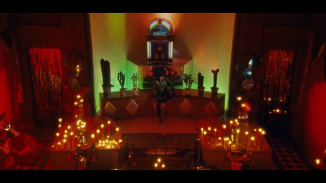 Video Reference: Red, Light, Lighting, Shrine, Ritual, Night, Architecture, Screenshot, Ceremony, Darkness