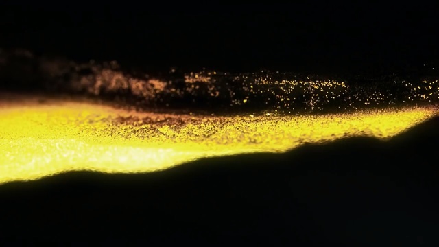 Video Reference: Water, Yellow, Sky, Light, Night, Geological phenomenon, Close-up, Darkness, Photography, Reflection