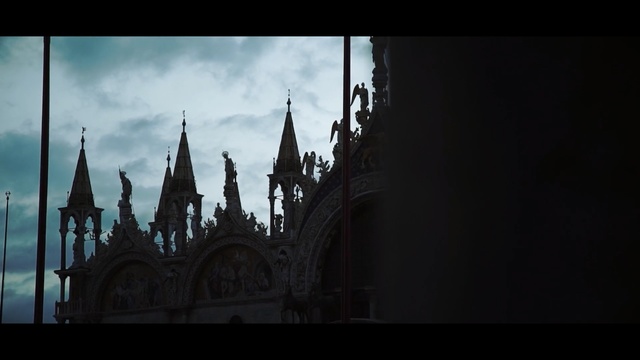 Video Reference: sky, cloud, landmark, spire, darkness, atmosphere, architecture, photography, black and white, metropolis