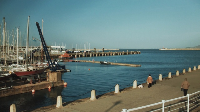 Video Reference: sea, marina, water, dock, sky, port, harbor, boat, ocean, pier