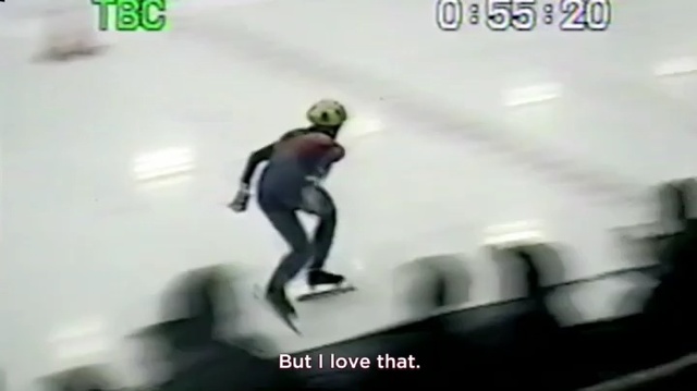 Video Reference: Speed skating, Ice skating, Skating, Recreation, Short track speed skating, Sports, Individual sports, Long track speed skating, Winter sport, Extreme sport