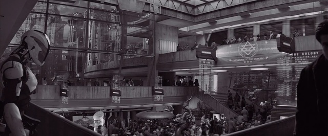 Video Reference: black and white, urban area, factory, monochrome, monochrome photography, metropolis, darkness, industry