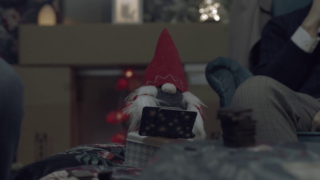 Video Reference: Red, Christmas, Tree, Event, Carmine, Christmas eve, Holiday, Fictional character, Santa claus, Interior design