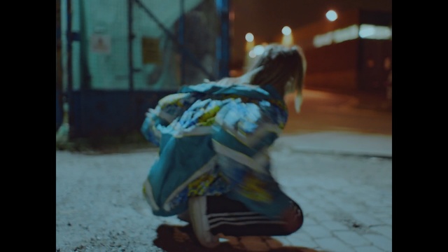 Video Reference: Blue, Snapshot, Sitting, Human, Photography, Adaptation, Visual arts, Tints and shades, Child, Art, Person