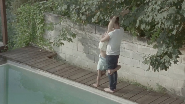 Video Reference: property, backyard, outdoor structure, leisure, tree, yard, vacation, fence, plant, recreation