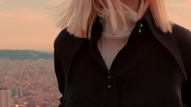 Video Reference: human hair color, girl, black hair, neck, long hair, sky, computer wallpaper, darkness