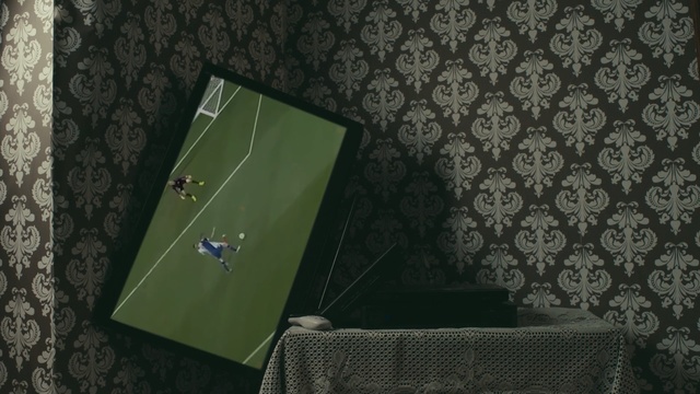 Video Reference: Green, Textile, Pattern, Person