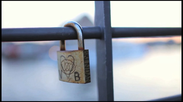 Video Reference: Lock, Padlock, Hardware accessory, Metal