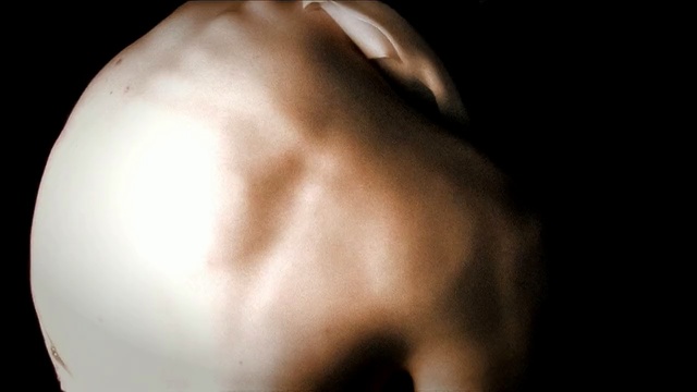 Video Reference: nose, close up, trunk, neck, abdomen, joint, shoulder, chin, chest, human body