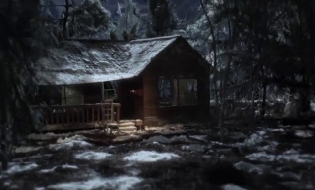 Video Reference: Nature, House, Log cabin, Tree, Shack, Winter, Cottage, Biome, Home, Woodland