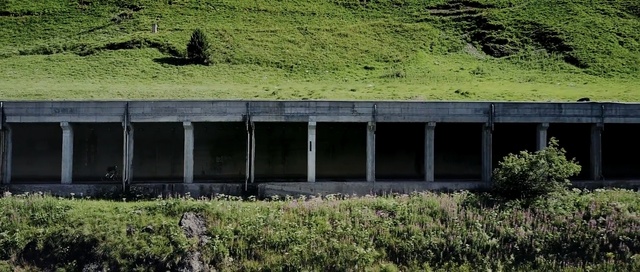 Video Reference: grass, structure, rural area, plant, tree, landscape, house, facade