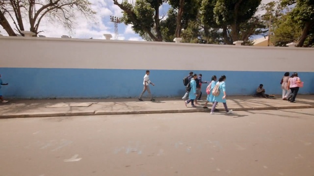 Video Reference: Wall, Community, Leisure, Asphalt, Games, Recreation, Plant, Vacation, House, Team