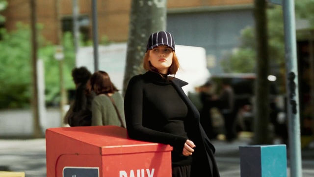 Video Reference: Street fashion, Snapshot, Eyewear, Sunglasses, Headgear, Fun, Outerwear, Pedestrian, Fashion accessory, Glasses