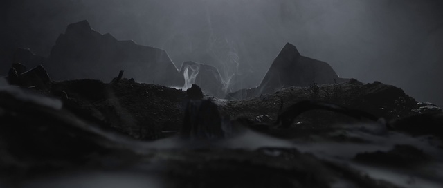 Video Reference: Nature, Atmospheric phenomenon, Sky, Black-and-white, Geological phenomenon, Atmosphere, Monochrome photography, Mountain, Mist, Landscape