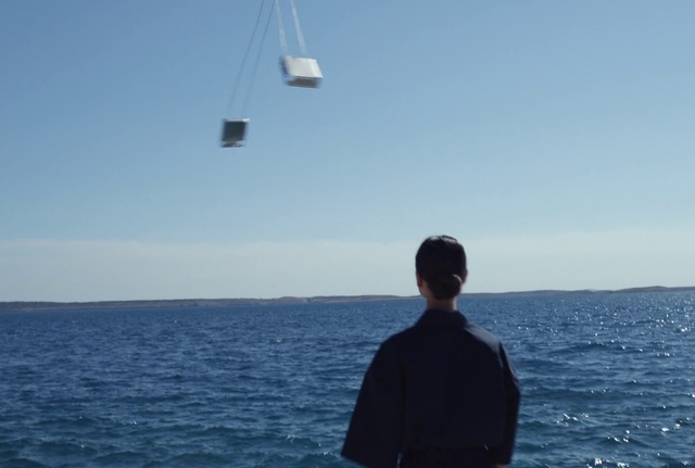 Video Reference: Water, Sky, Cloud, Gesture, Travel, Horizon, Wind, Liquid, Lake, Fun