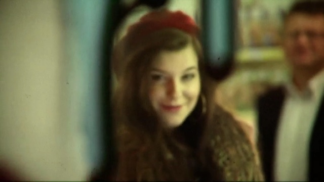 Video Reference: Hair, Face, Facial expression, Lady, Nose, Eyebrow, Head, Portrait, Beauty, Cheek, Person