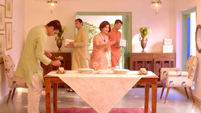 Video Reference: room, furniture, table, ceremony, interior design, function hall, flooring